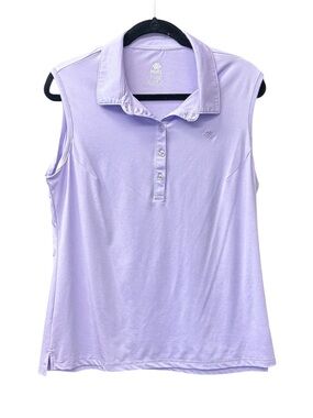 Lavender sleeveless Blouse (runs small)